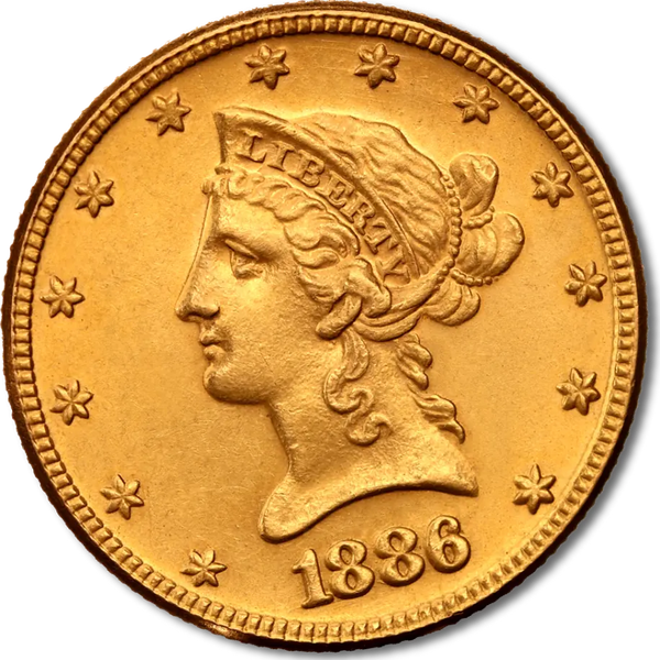 10 Dollar Eagle "Liberty Head"| 1866-1907| Or 99,9%