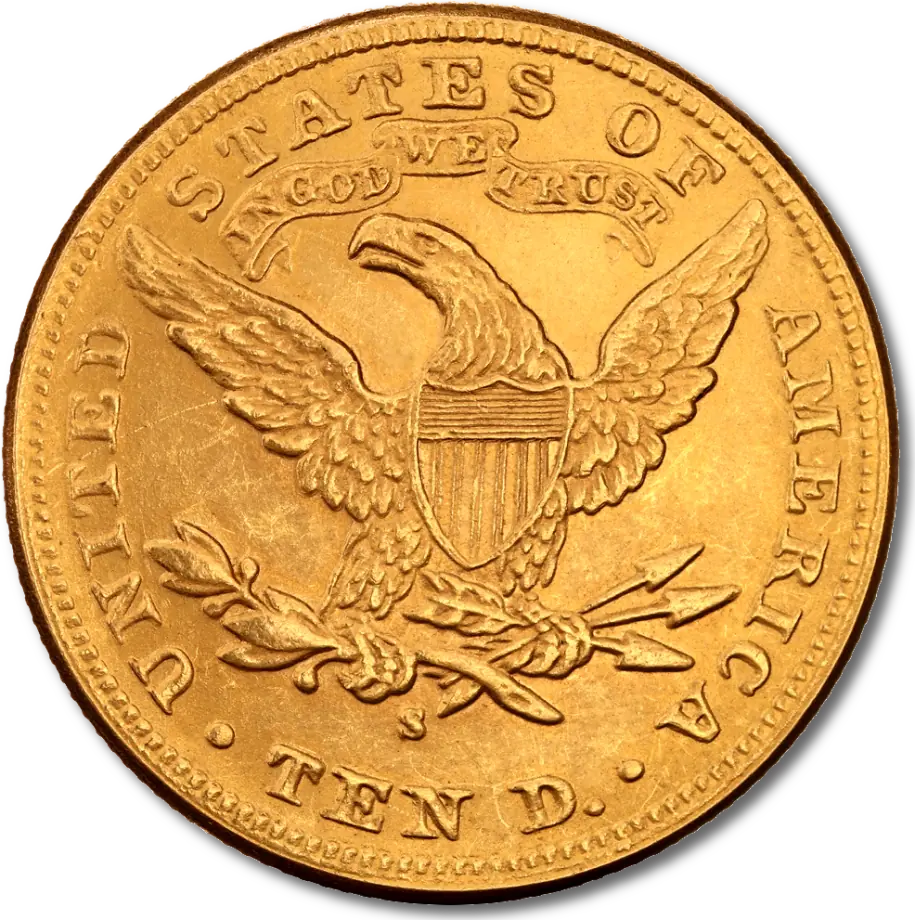 10 Dollar Eagle "Liberty Head"| 1866-1907| Or 99,9%