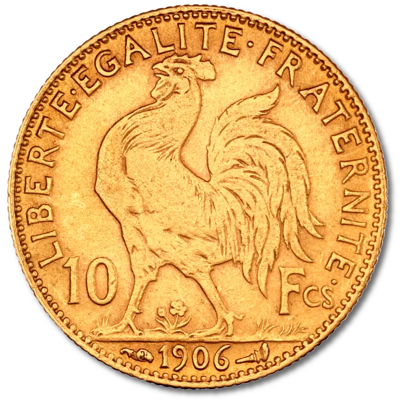 10 Francs Marianne  | 1899-1914| Or 90,0%