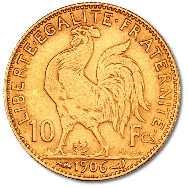 10 Francs Marianne  | 1899-1914| Or 90,0%