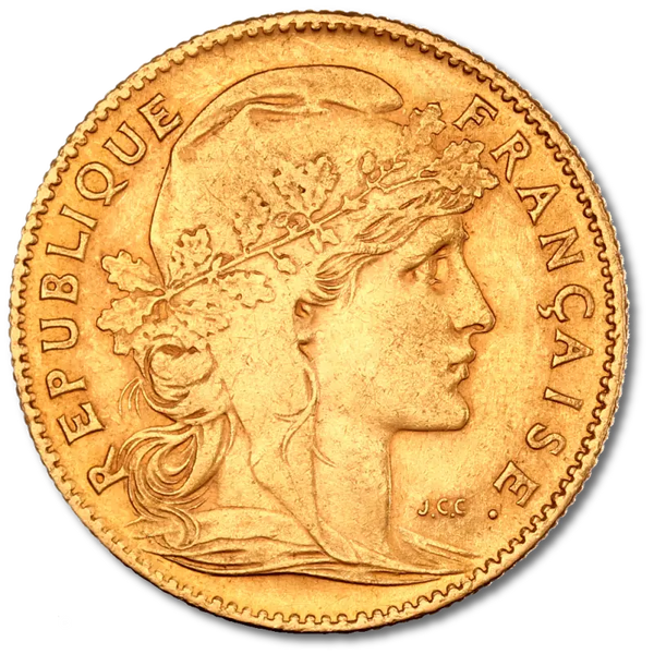 10 Francs Marianne  | 1899-1914| Or 90,0%