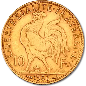 10 Franc Marianne Coq | Or  90%| 1899-1914