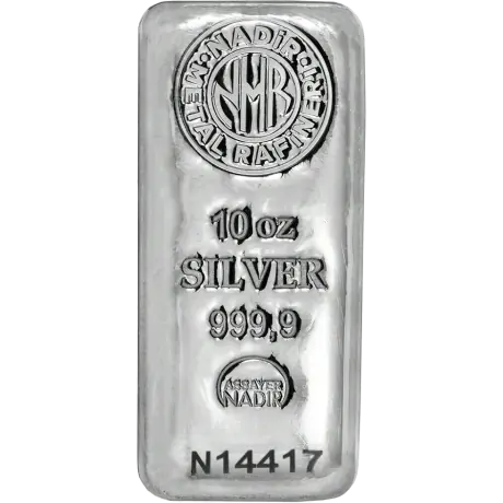 Lingot 10oz | Argent  99,9% |