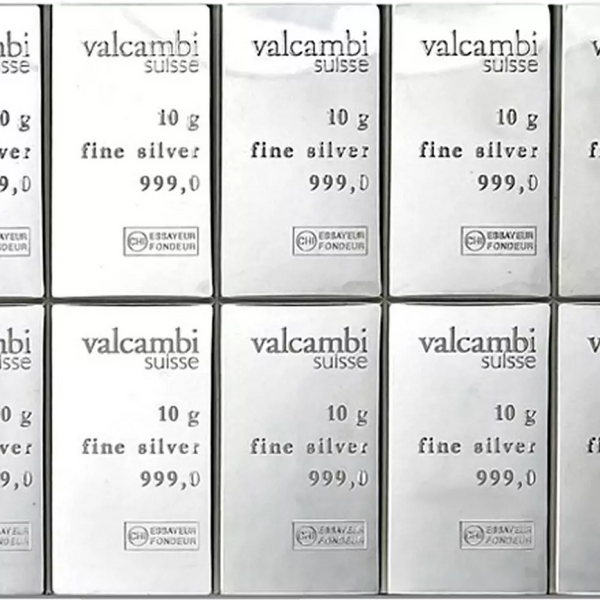 CombiBar® Valcambi 10x10gr | Or 99,9% |
