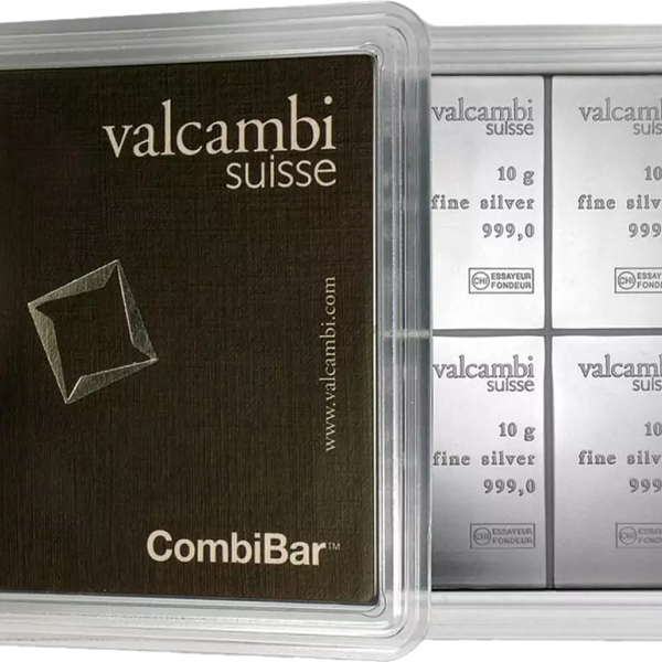 CombiBar® Valcambi 10x10gr | Or 99,9% |