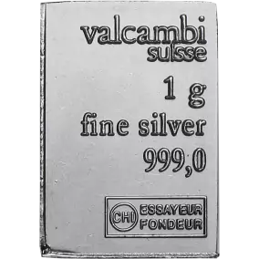 CombiBar® Valcambi 100x1gr | Argent 99,9% |