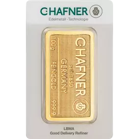Lingot d'or  100gr