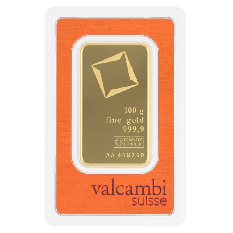 lingot or 100gr valcambi