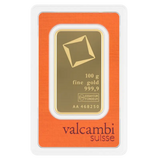 lingot or 100gr valcambi
