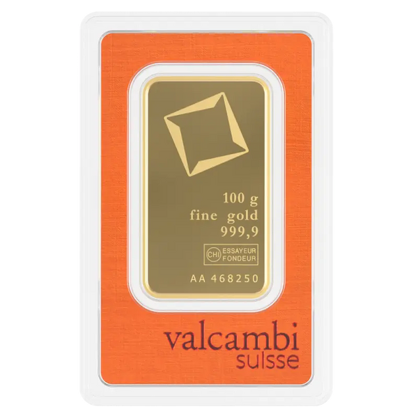 lingot or 100gr valcambi
