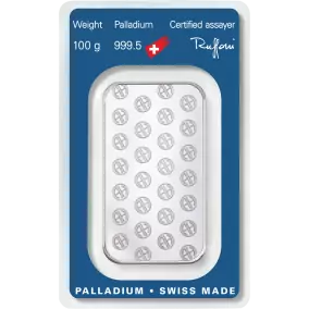 Lingot de Palladium |  100 gr