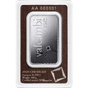 Lingot de Platine |  100 gr