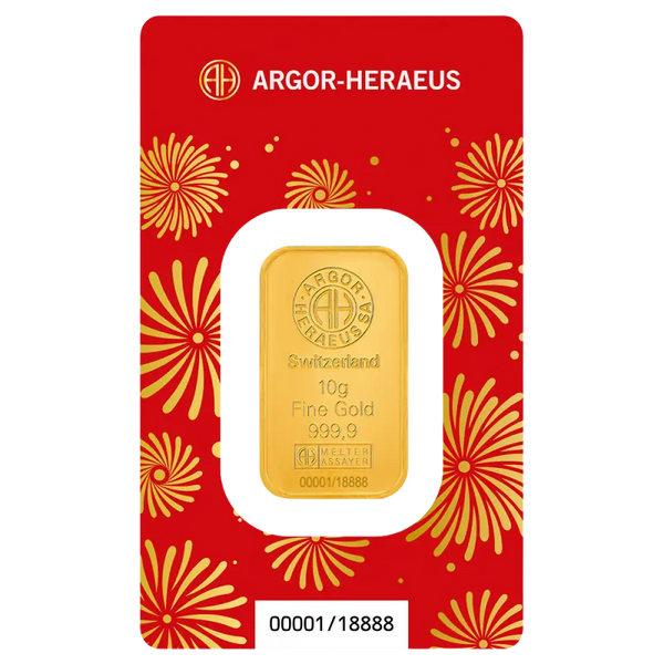 10g Lingot Argor-Heraeus | Year Of The Horse | 2026| Or 99,9%
