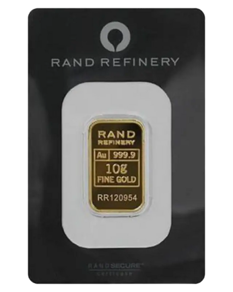 10g Lingot  Loxodonta Africana | Rand Refinery| Or 99,9%