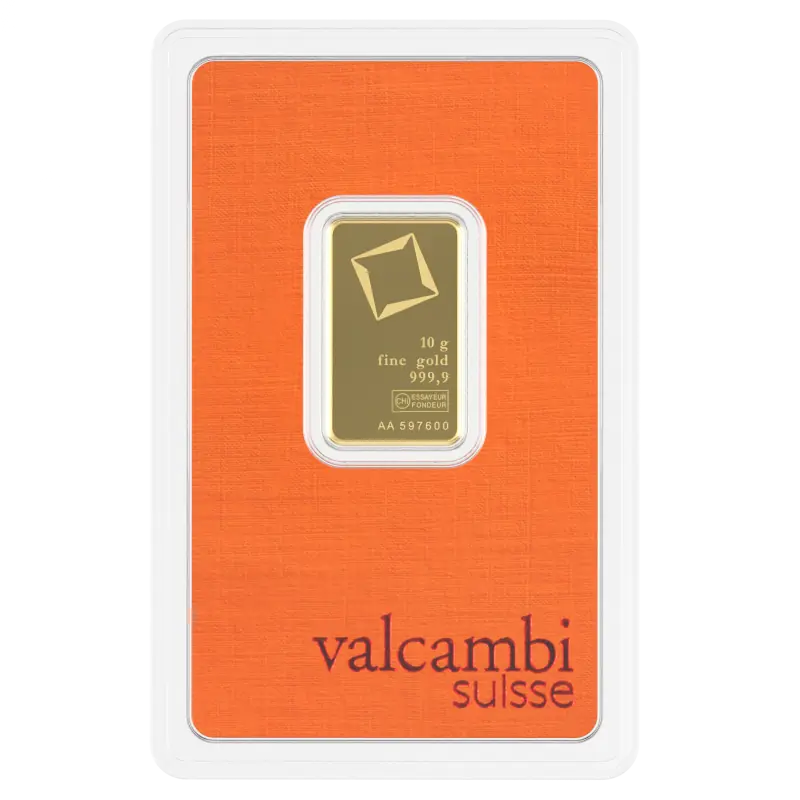 lingot or 10gr valcambi
