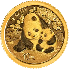 Panda Chinois 1gr | Or 99,9%|