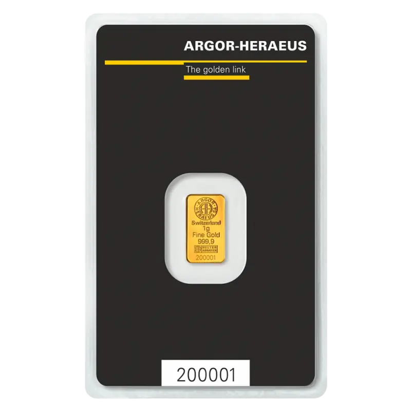 1g Lingot  | Or 99,9%