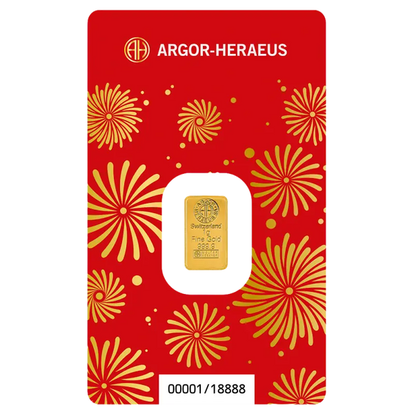 1g Lingot Argor-Heraeus  Year Of The Horse | 2026| Or 99,9%