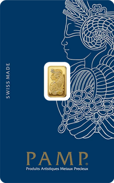 1g Lingot PAMP Fortuna| Or 99,9%