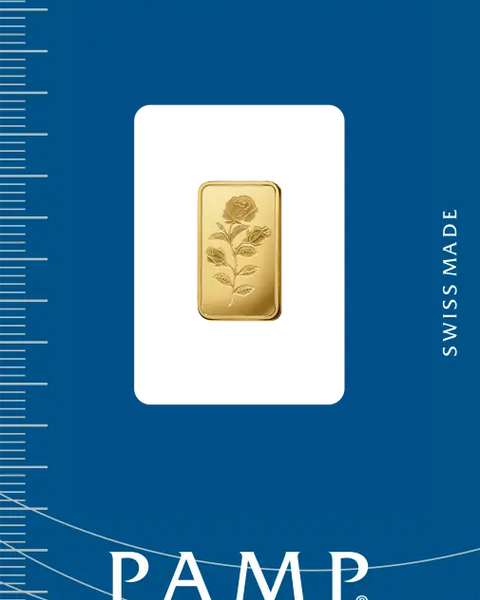 1g Lingot PAMP Rose| Or 99,9%