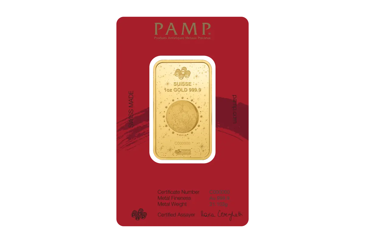 1oz Lingot PAMP | Year of the Horse (1000 miles) | 2026| Or 99,9%