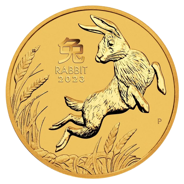 2 oz Lunar III Rabbit Gold Coin | 2023