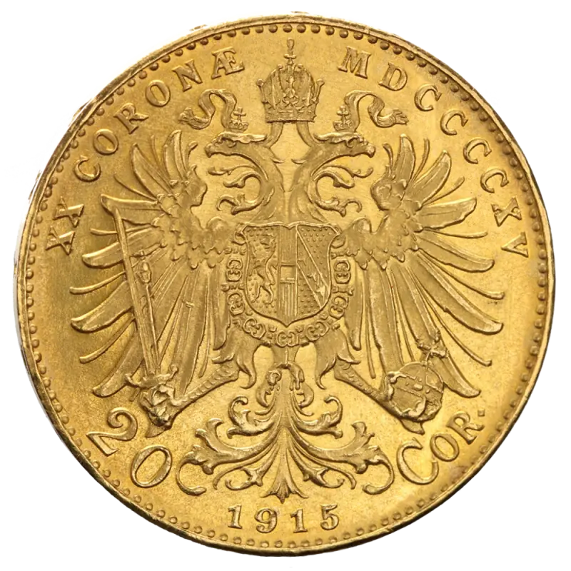 20 Corona Franz-Joseph I Autriche Nouvelle edition  | 1915