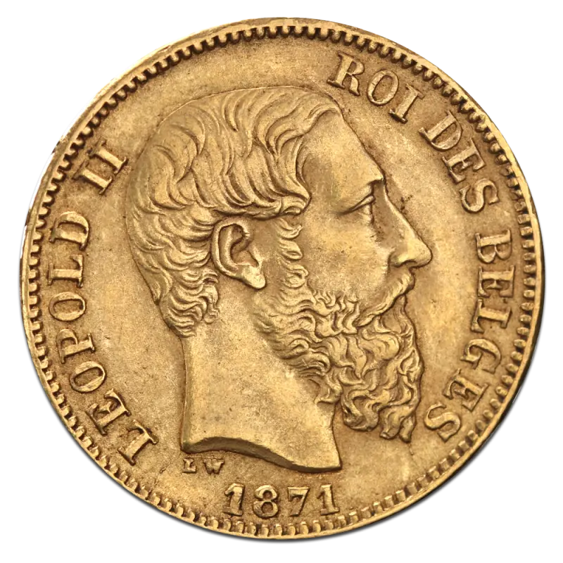 20 Franc Leopold II Belgique | 1867 -1882