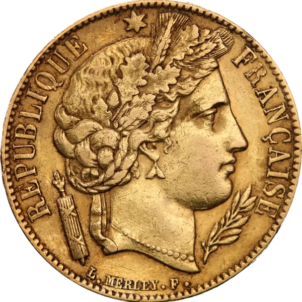 20 Francs Napoléon III | Or 90% | Plusieurs Années