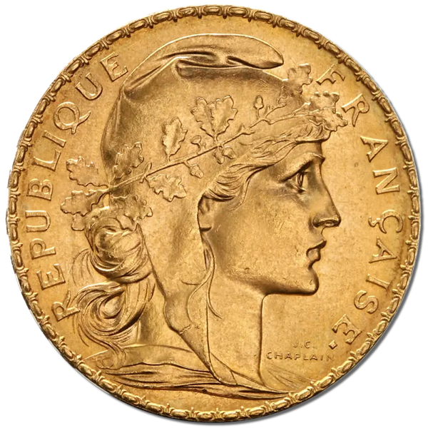 20 Francs Marianne  | 1899-1914| Or 90,0%
