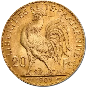 20 Franc Marianne Coq | Or  90% | 1899-1914