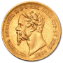 20 Lire Italienne Vittorio Emmanuel II | 1850-1861| Or 90,0%