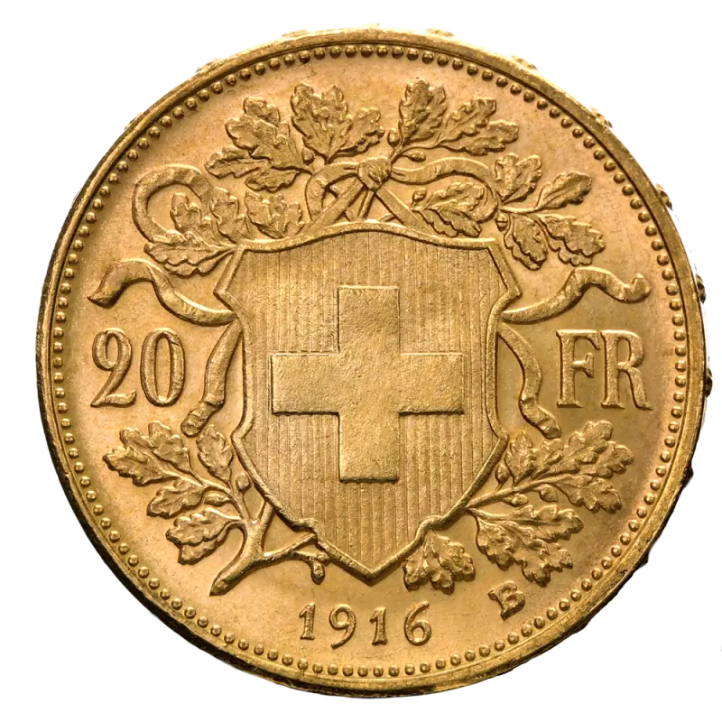 20  Francs Vreneli  | 1897-1949| Or 90,0%