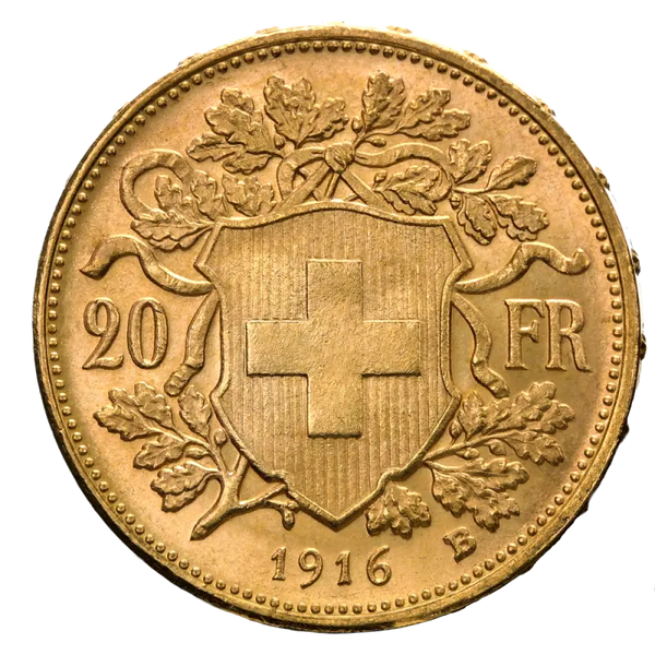 20  Francs Vreneli  | 1897-1949| Or 90,0%