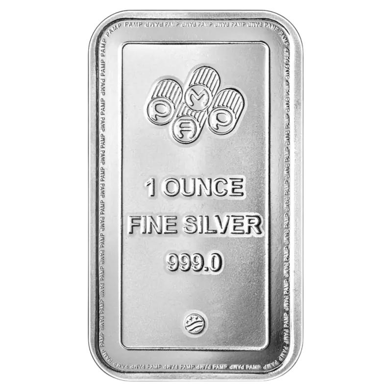 20 x 1 oz Lingot PAMP | USA | Argent 99,9%