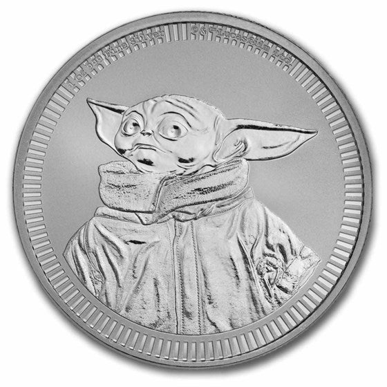 Baby Yoda Argent 1oz | Argent 99,9% |