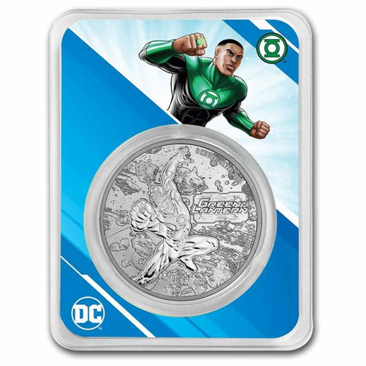 DC Comics Green Lantern 1oz | Argent 99,9% |