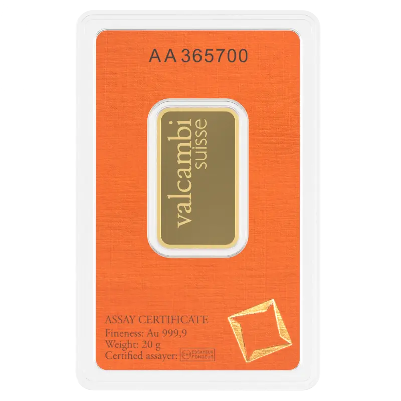 20g Lingot | Or 99,9%