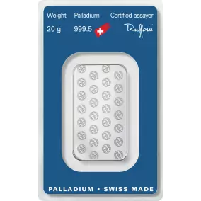 Lingot de Palladium |  20 gr