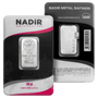20g Lingot Nadir Metal Rafineri| Argent 99,9%