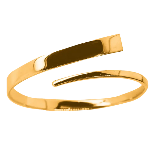 24kt Gold Eternal Twist Cuff