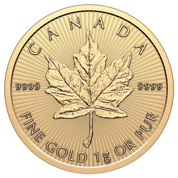 25 x 1g MapleGram Gold | 2026