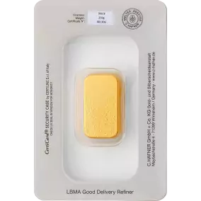 Lingot d'or  250gr 99,9%