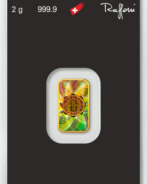 2g Lingot Argor-Heraeus Kinebar| Or 99,9%
