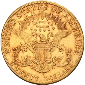 20 Dollars Double Eagle "Liberty Head" | Or 90% | 1850-1907