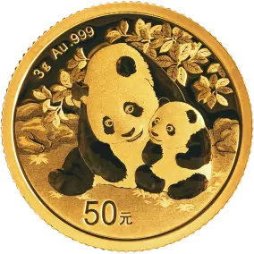 Panda Chinois 3gr | Or 99,9% |