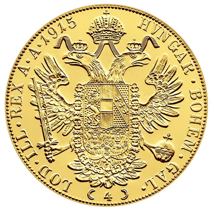 4 Ducats | Hors circulation  | Or 98,6%