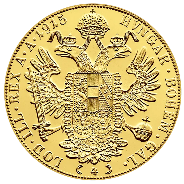 4 Ducats | Hors circulation  | Or 98,6%