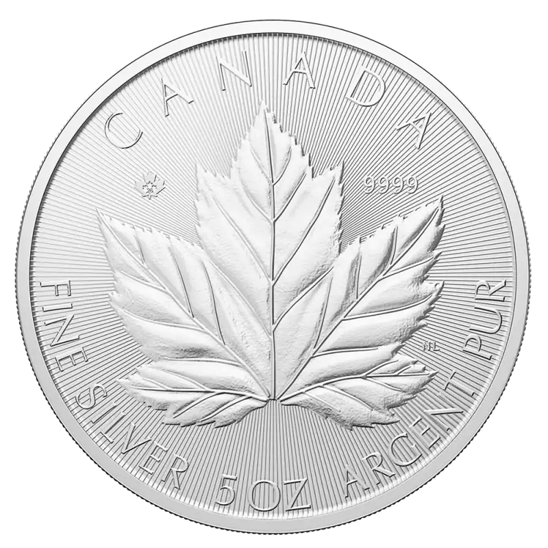 5 oz Grand Maple Leaf  | 2026 | Argent 99,9%