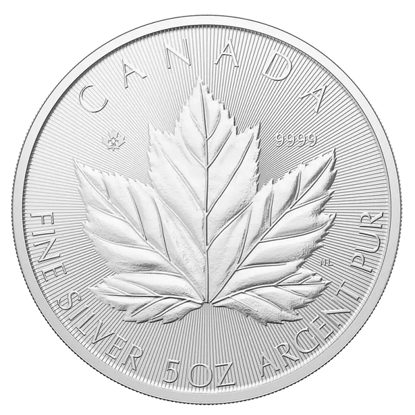 5 oz Grand Maple Leaf  | 2026 | Argent 99,9%